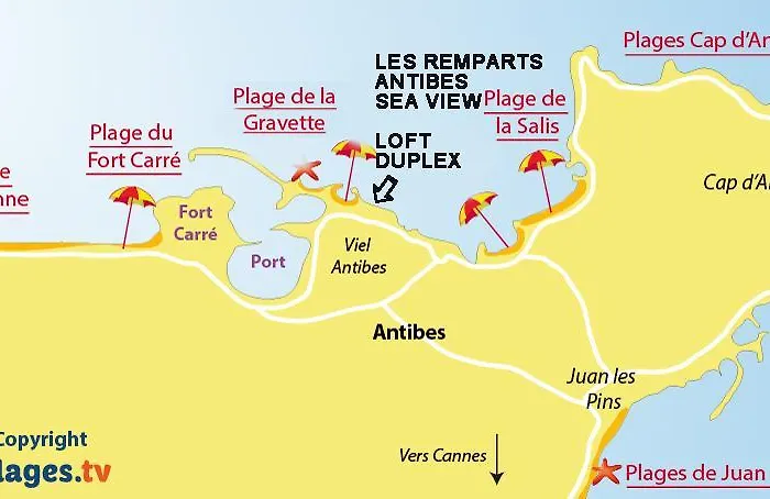 Les Remparts Location מלון דירות אנטיב